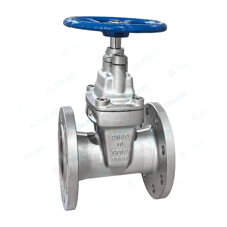 Stainless steel soft-sealing gate valve