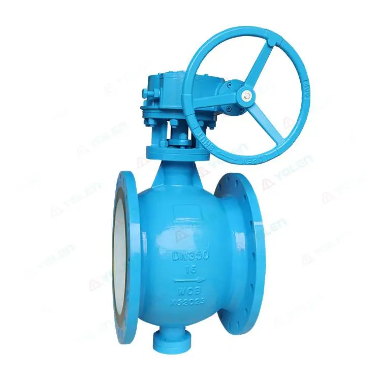 Asymmetric half-ball valve