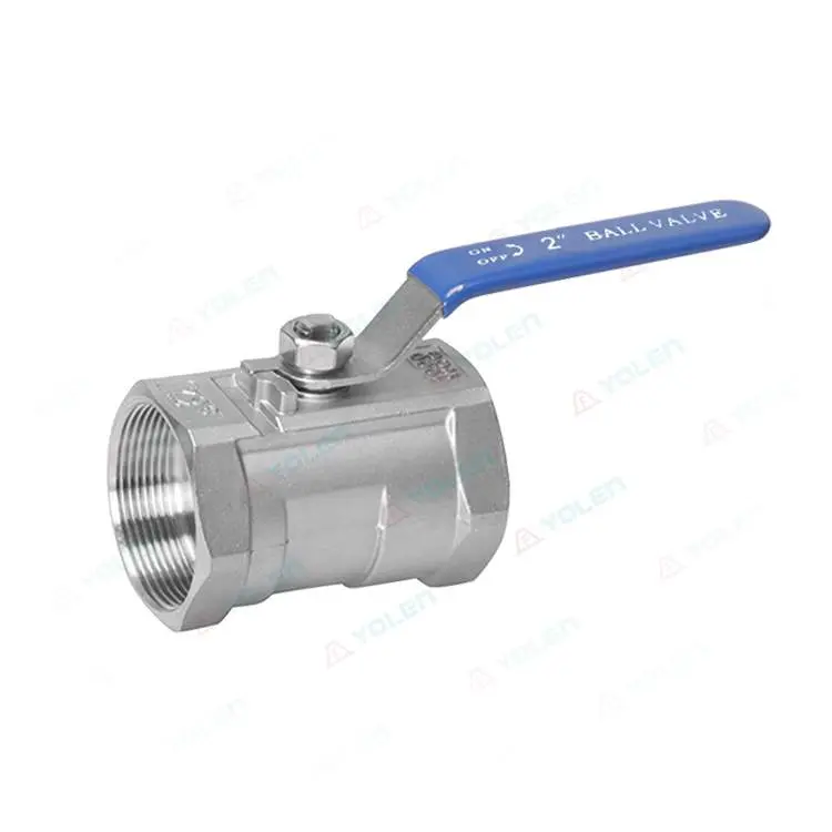 Single-piece ball valve
