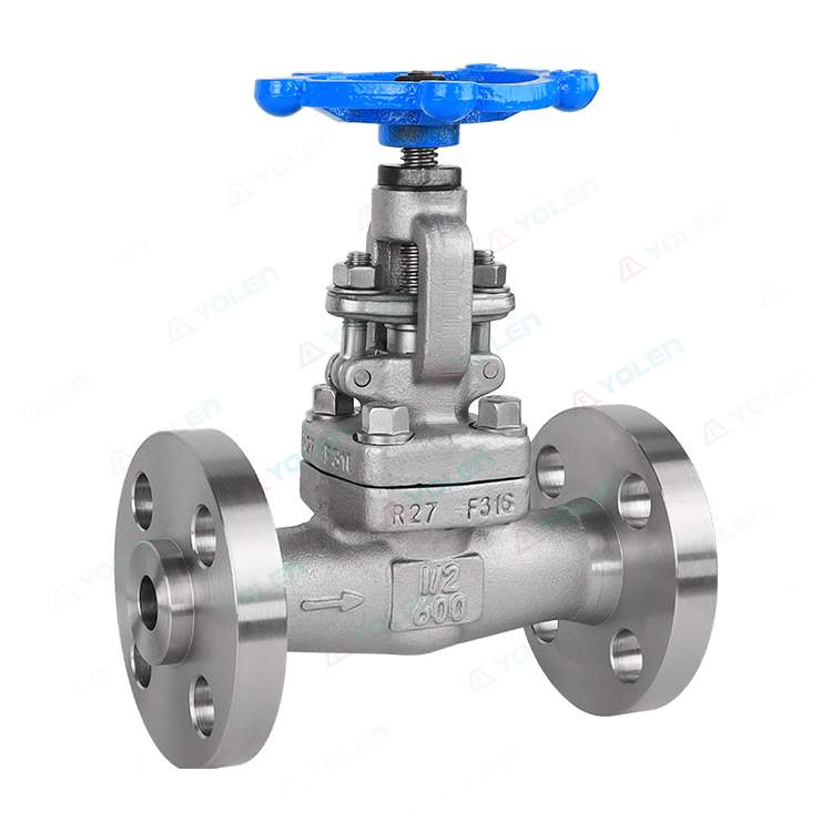 Forged steel stop valve