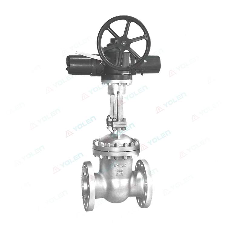 Electric stainless steel gate valve