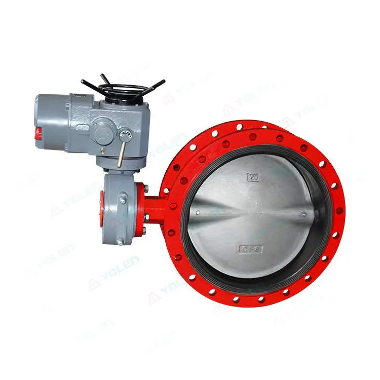 D941X electric rubber-lined butterfly valve