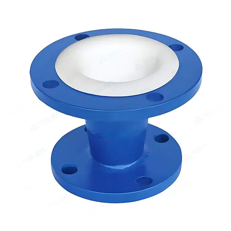 Fluorine-coated reducer pipe