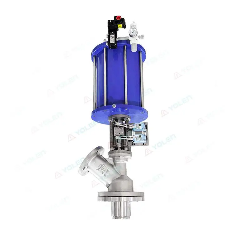 Pneumatic hard sealing spreading valve