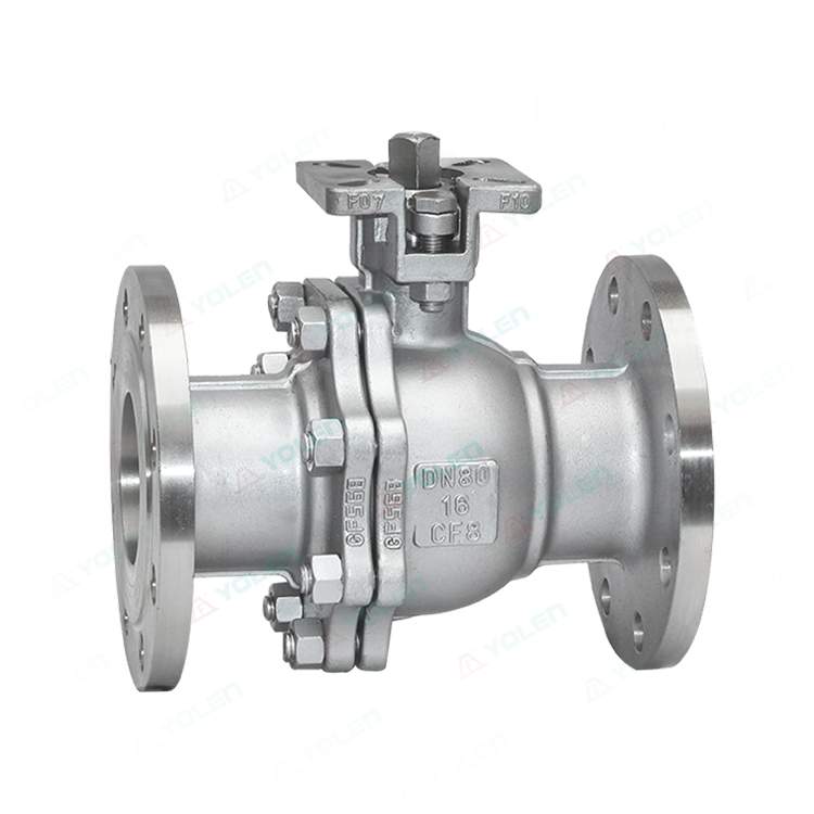 High platform ball valve