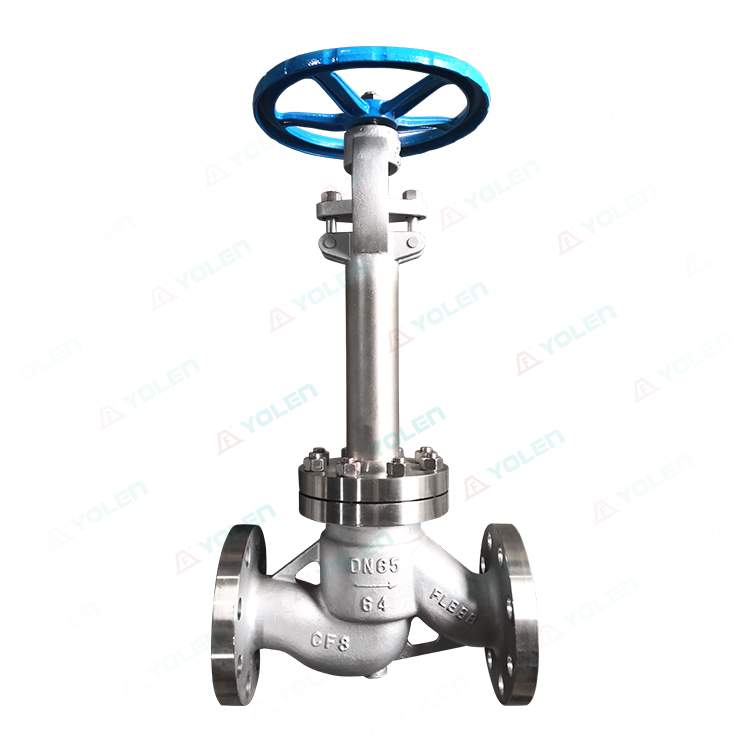 National standard low-temperature stop valve