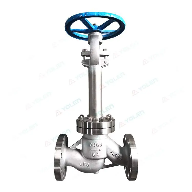 National standard low-temperature stop valve