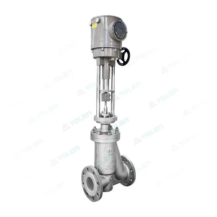 ZDLPF-16K/BW electric fluorine-lined single-seat bellows regulator