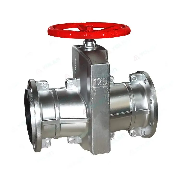 GJ41X Rubber-lined Pipe Clamp Valve