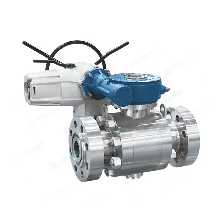 Q947 Electric high-pressure forged ball valve