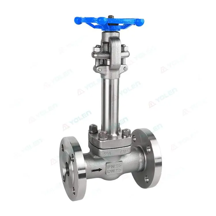 Forged steel low-temperature gate valve
