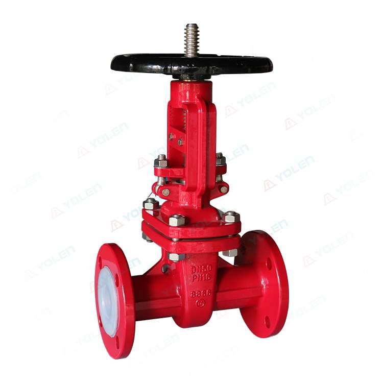 Z41 fluorine-coated gate valve