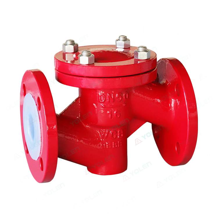 H41 Fluorine-Coated Lift-Type Check Valve
