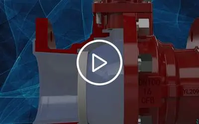 New fluorine-lined ball valve