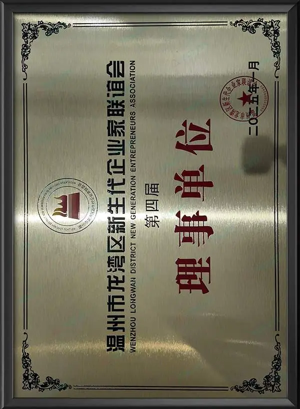 The Fourth Council Member Units of the New Generation Entrepreneurs Association of Longwan District, Wenzhou City